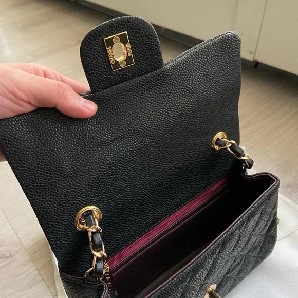 SOLD- Chanel Rectangular Mini Flap - Picture 8 of 13